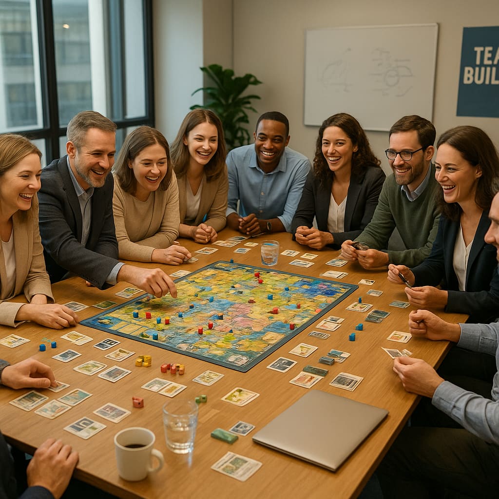 Teambuilding im Café